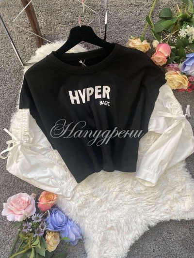 Ефектна блуза Hyper basic