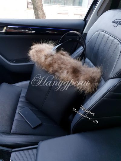 дамска черна чанта