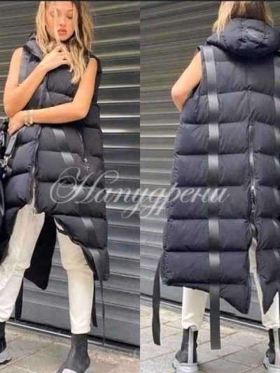 Дамски елек с ефектен дизайн