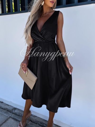 Стилна рокля сатен “Luxore”