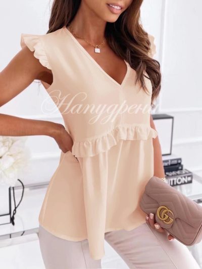 Дамски топ с къдрички “Magma”