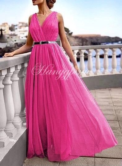 Дълга елегантна рокля “Kristin”