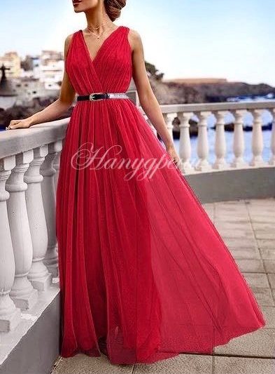 Дълга елегантна рокля “Kristin”