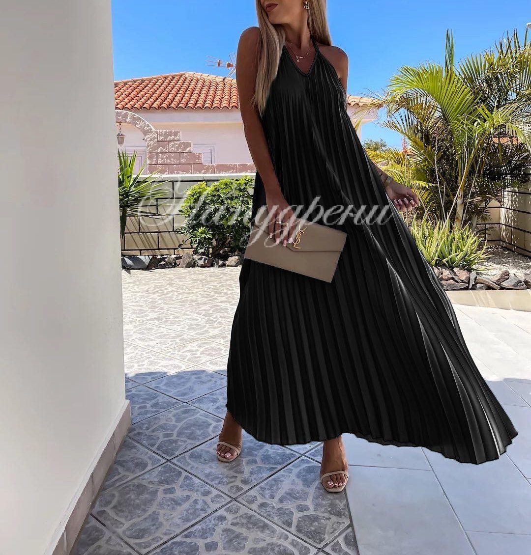 Дълга плисирана рокля "Berry" Дълга плисирана рокля "Berry"