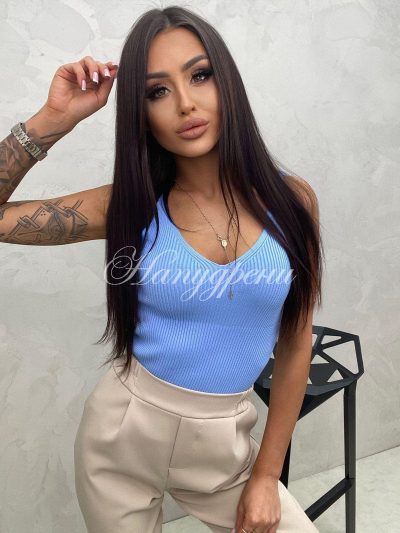 Дамски потник "Bibbie" в син цвят - код 5040