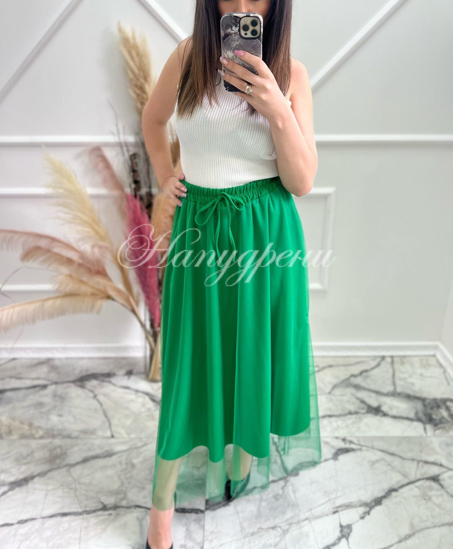 Дълга тюлена пола “Lailla” Дълга тюлена пола “Lailla”