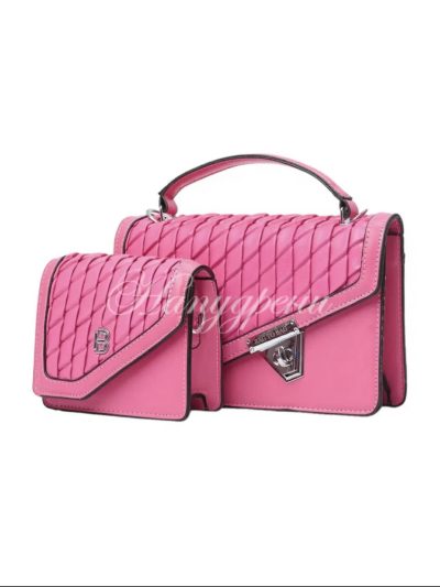 Сет от две чанти в цикламен цвят – код 5301