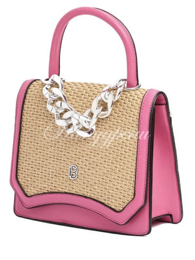 Сет от две чанти в розов цвят - код 5248