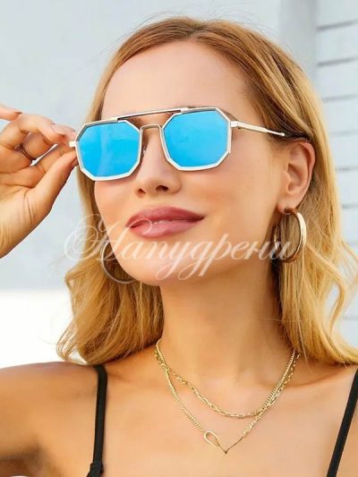 Дамски очила със сини стъкла - код 5458