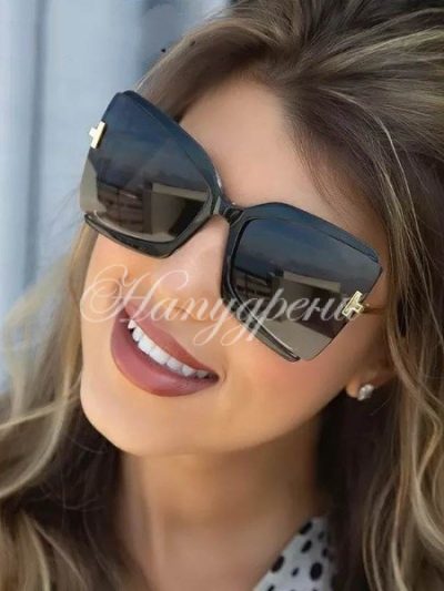 Дамски очила с черни стъкла - код 5461