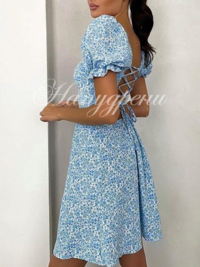 Кокетна рокля с ефектен гръб “Samaya”