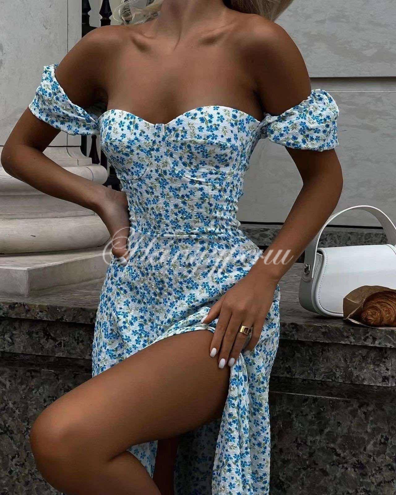 Дълга нежна рокля в синя разцветка-07-22_13-29-20-866