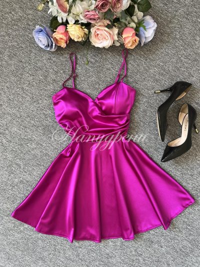 Кукленска рокля сатен “Ksenia”