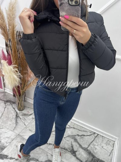 Дамско тренди яке "Nevada" в черен цвят - код 5709