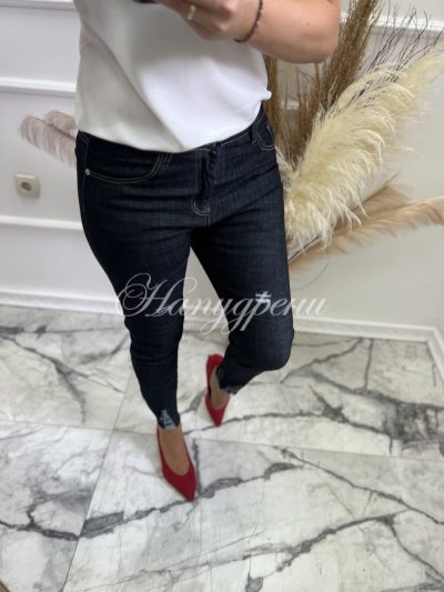 Дамски дънки "Ayra" в черен цвят - код 5727