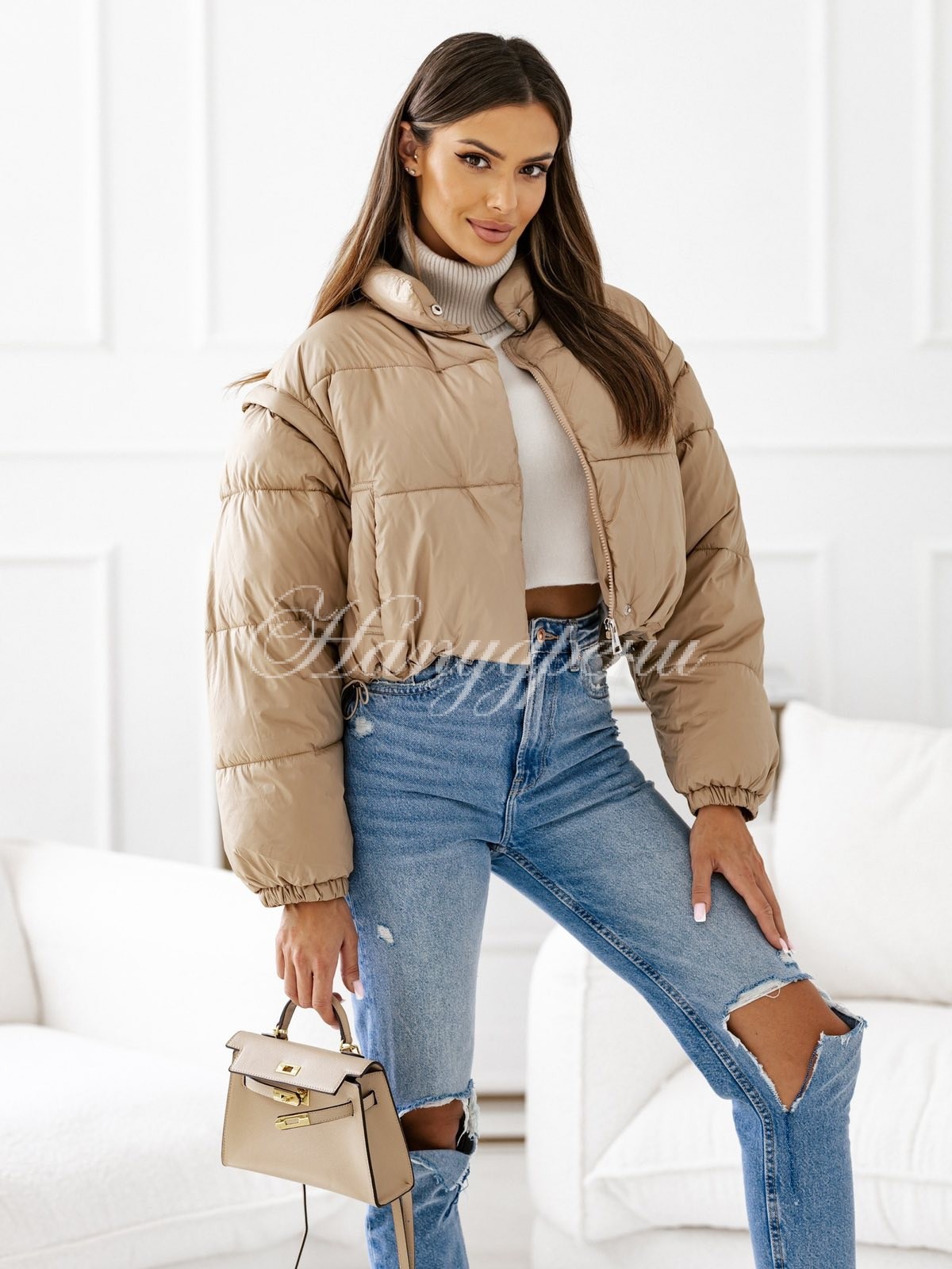 Дамско яке/елек 2 в 1