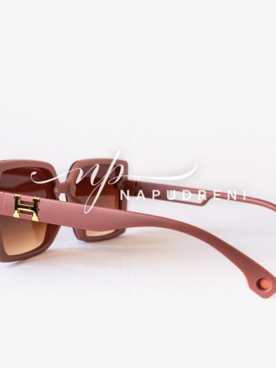 Дамски очила с розова рамка 2335- код 6573