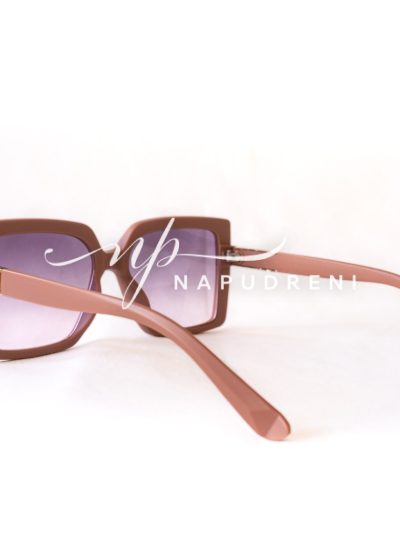 Дамски очила в цвят пудра 1818 - код 6553
