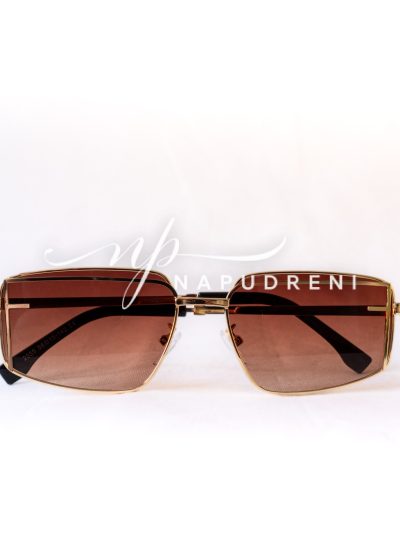 Дамски кафяви очила 2355- код 6580