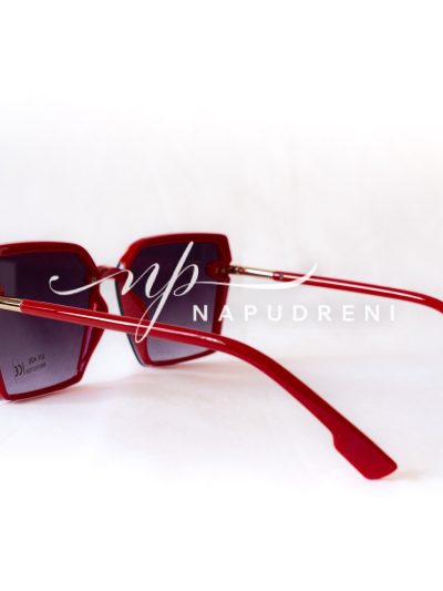 Дамски червени очила 1048 - код 6582