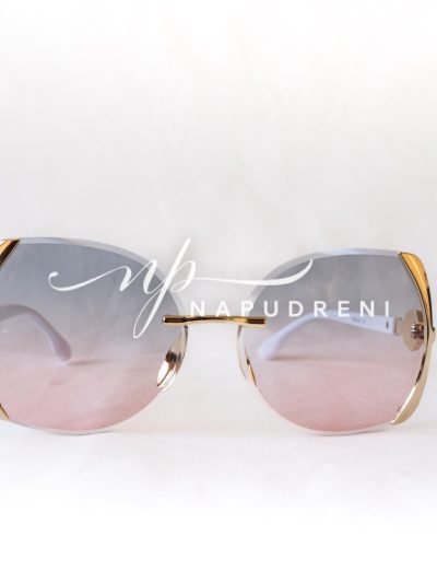 Дамски бели очила 8291 - код 6577