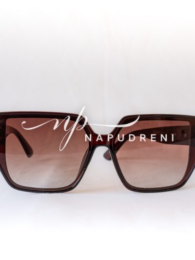 Дамски кафяви очила 1826 - код 6600