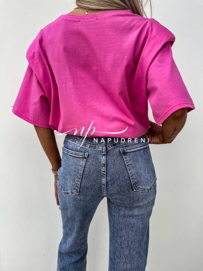 Дамскa блуза "Nataly" в цикламен цвят - код 6674