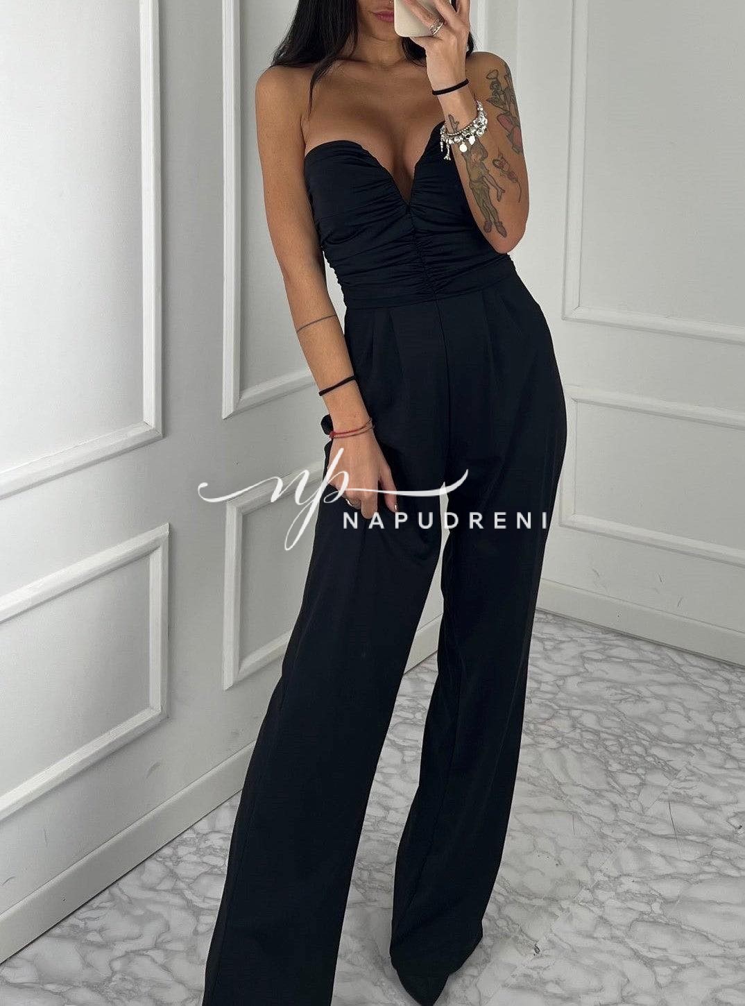 Дамски гащерзион "Samanta" в черен цвят