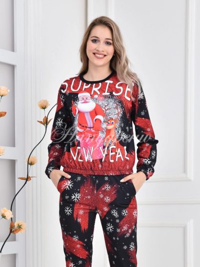 КоледенкомплектSurpriseNewYearвцвятбордо кодP