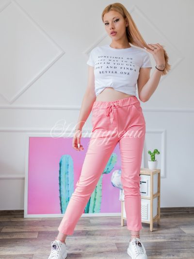 Ефектен панталон в два цвята - код p500